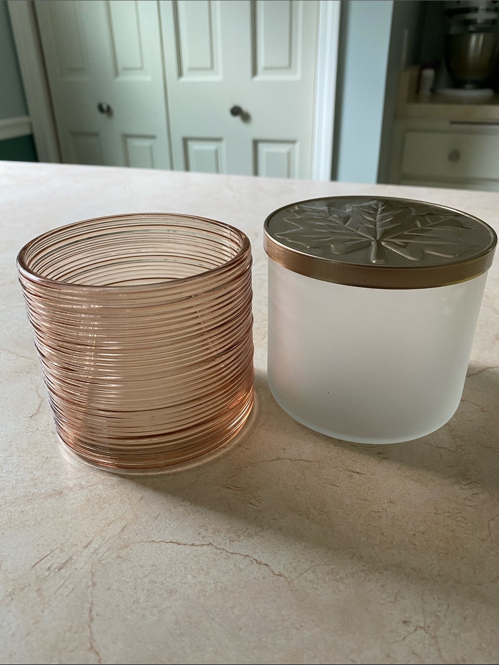 Glass Tumbler Set of 2 Home Accents